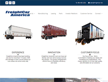 Tablet Screenshot of freightcaramerica.com